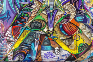 framedposter-print-fantasy-graffiti