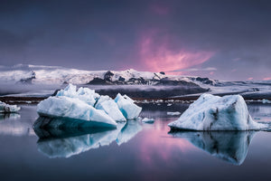 framedposter-print-the-glacier-lagoon-x