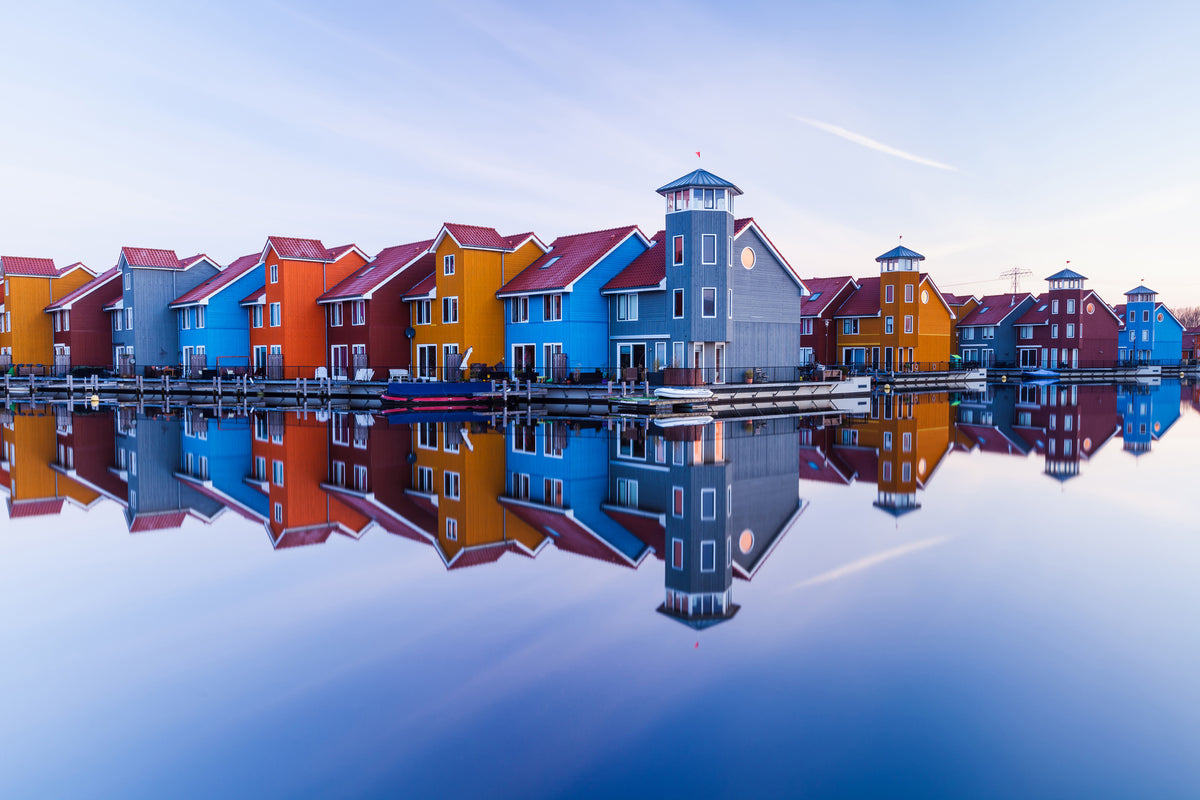 aluminium-print-colored-homes