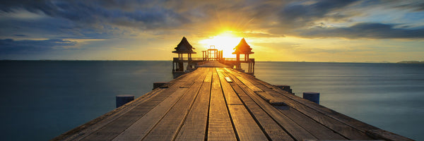 panoramic-3-piece-aluminium-print-sunset-at-the-wooden-bridge-panorama