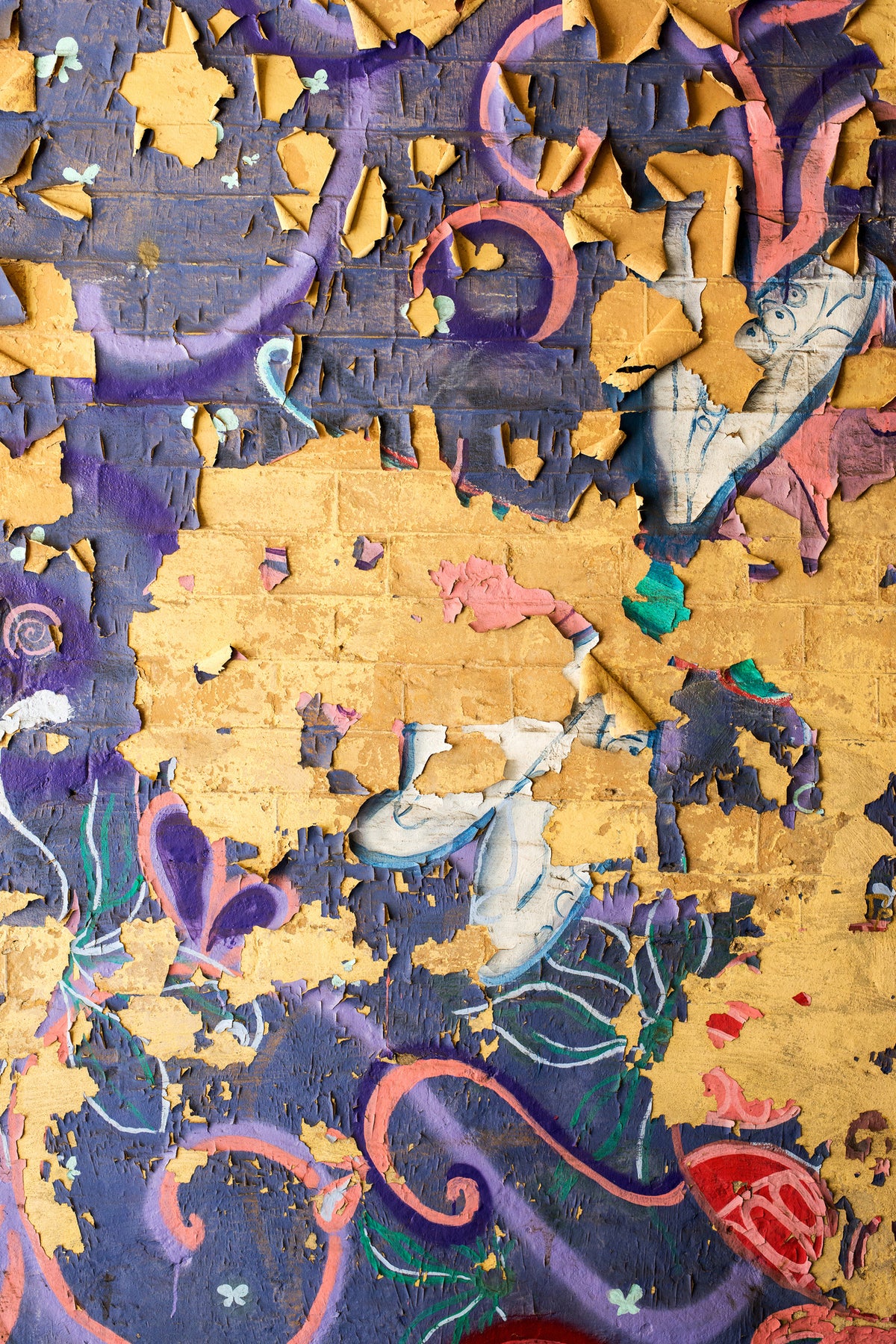 aluminium-print-graffiti-on-the-wall